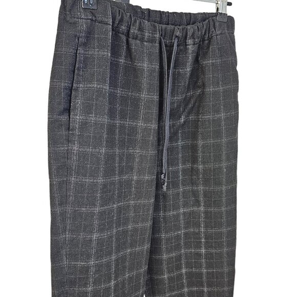 Aritzia Babaton Jimmy Pants Size XS Check Tie Waist Straight Leg - Picture 5 of 7